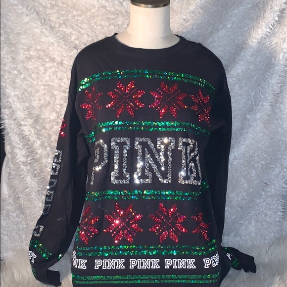 victoria secret ugly christmas sweater